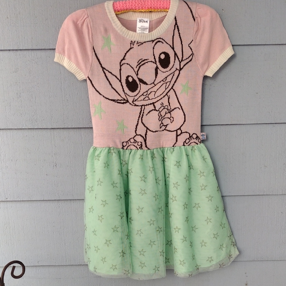 Disney Stitch Dress NWOT M(7-8)
